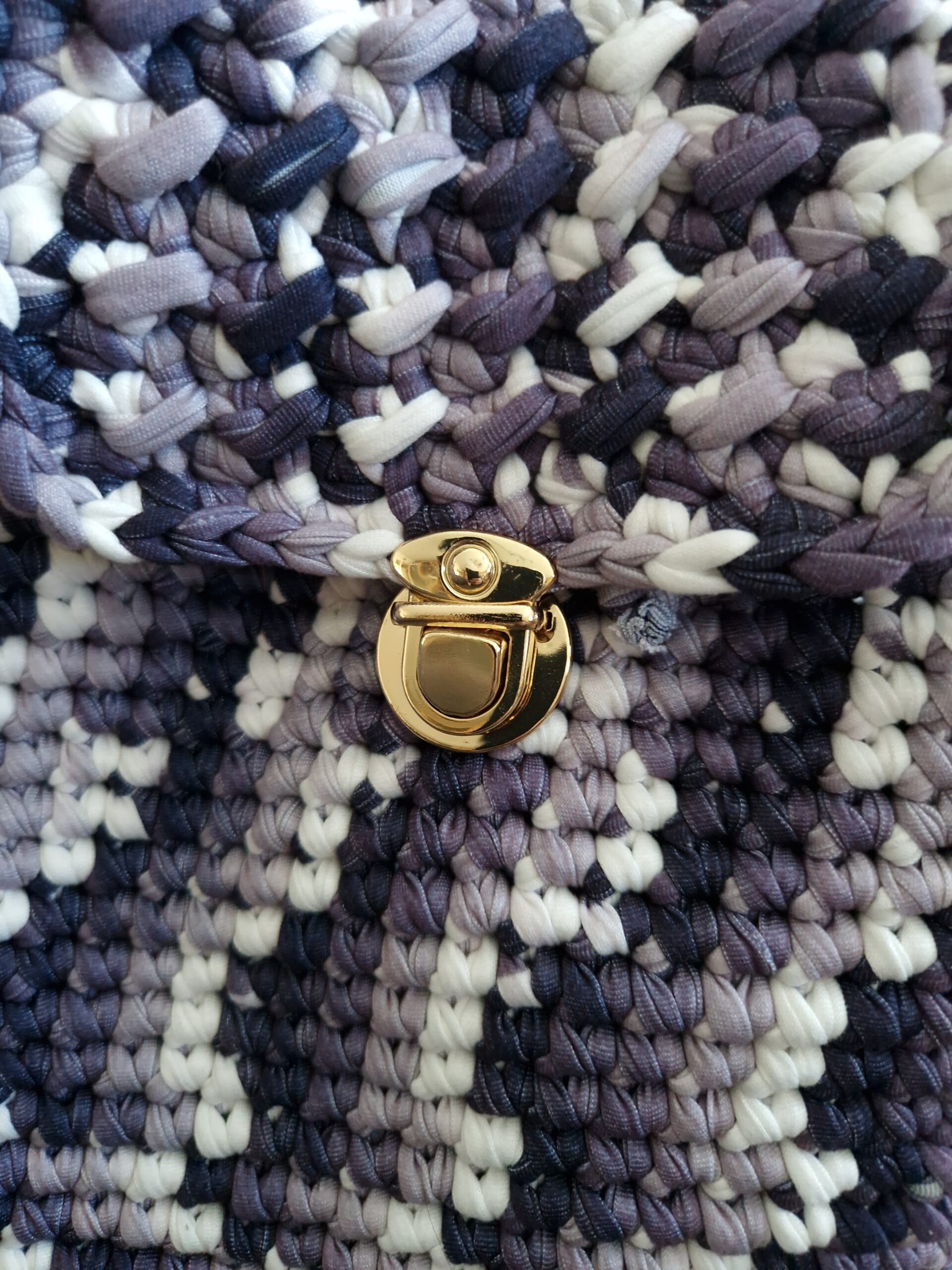 Sac à dos – Bleu marine et blanc – Image 6