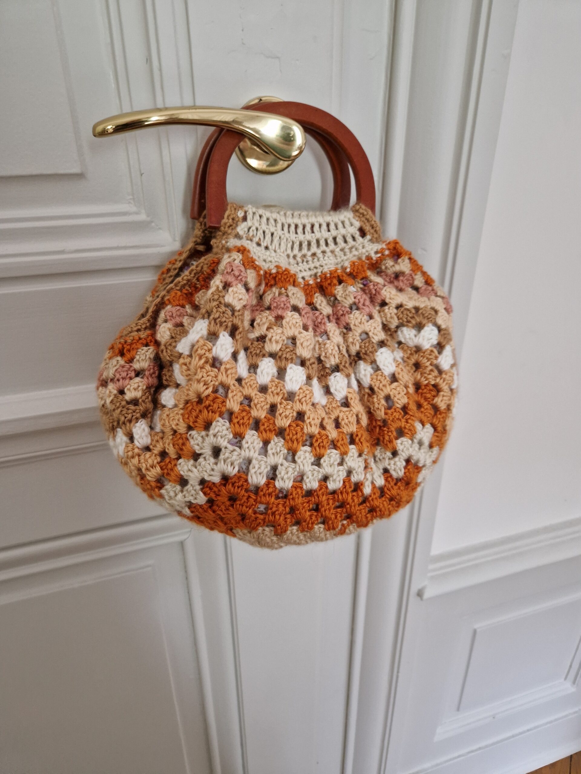 Sac à mains "Caramel"