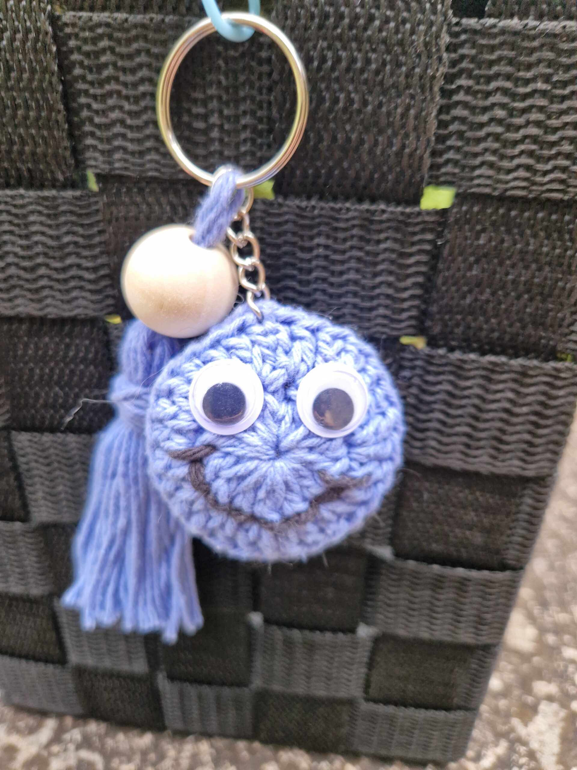 porte clés fait mains crochet