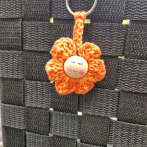 porte clés fait mains crochet